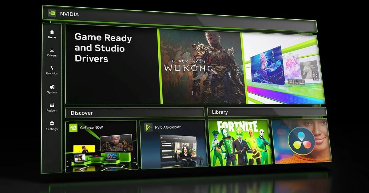 NVIDIA App screenshot
