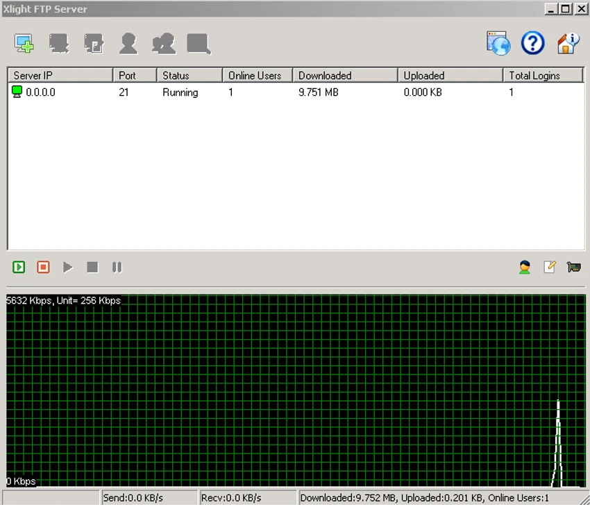 Xlight FTP Server screenshot