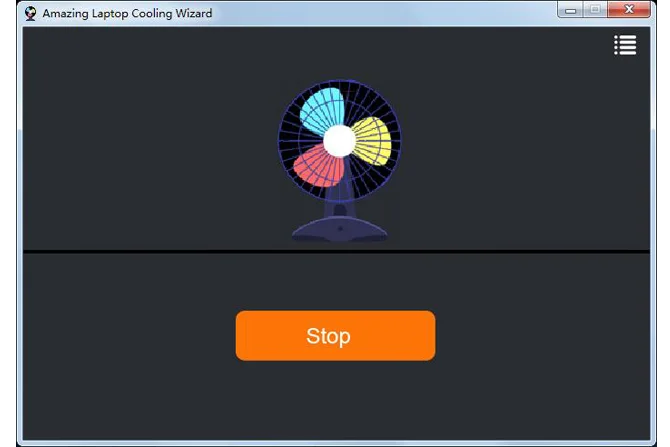 Amazing Laptop Cooling Wizard screenshot