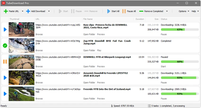 TubeDownload Pro screenshot