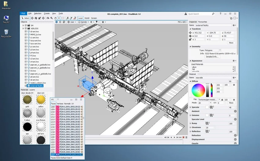 FinalMesh screenshot