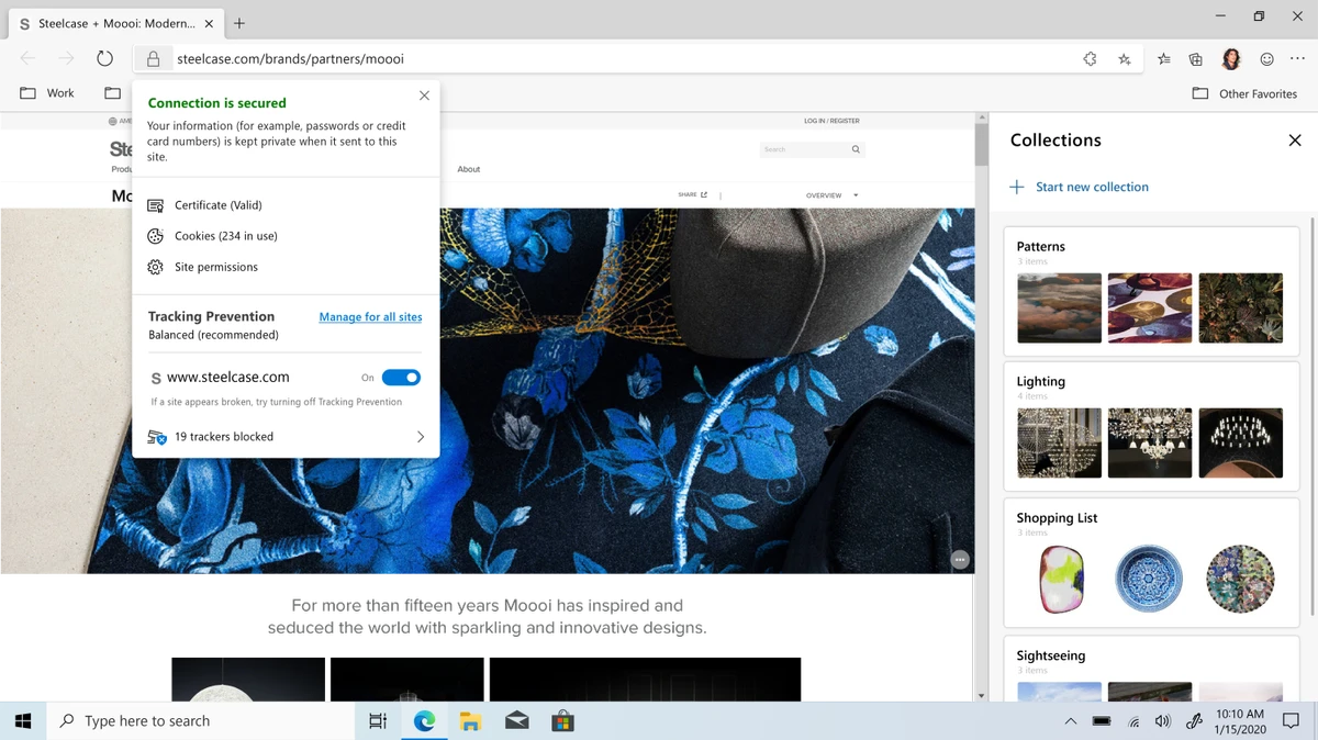 Microsoft Edge screenshot