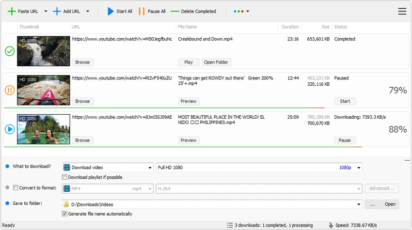 Tomabo MP4 Downloader screenshot
