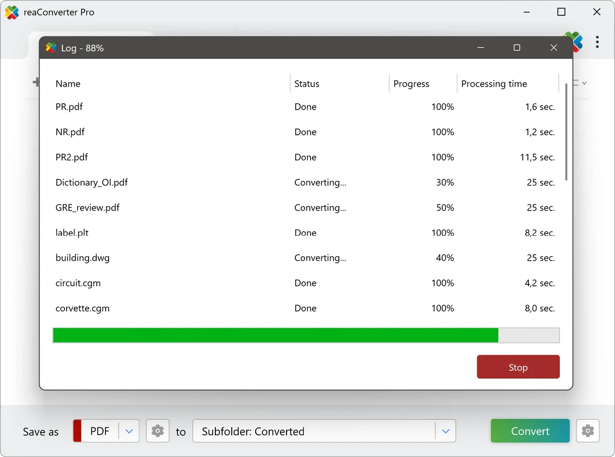 reaConverter Pro screenshot