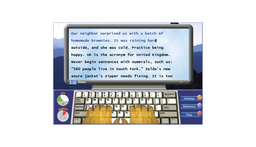 Typing Instructor Platinum screenshot