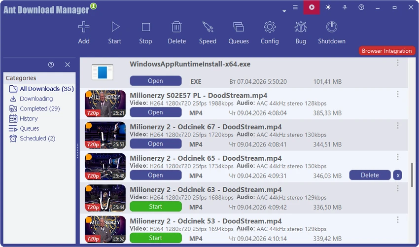 Ant Download Manager screenshot