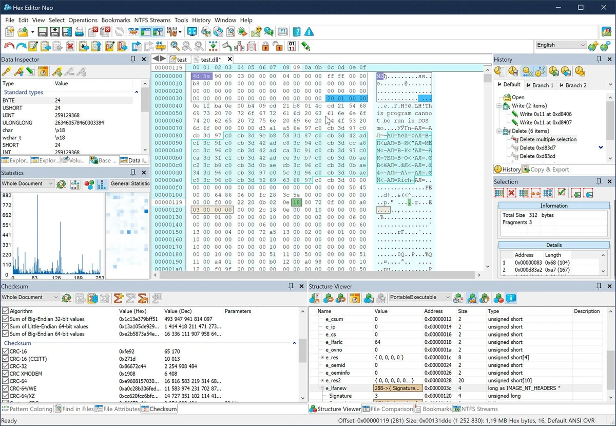Hex Editor Neo screenshot