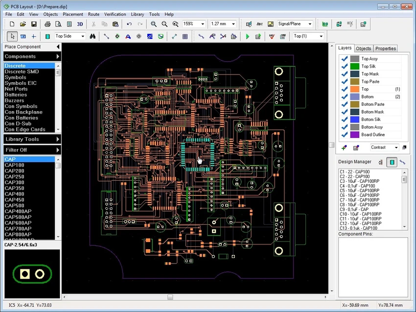 DipTrace screenshot
