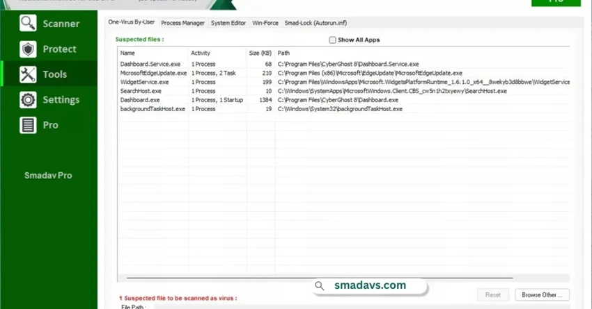 Smadav screenshot