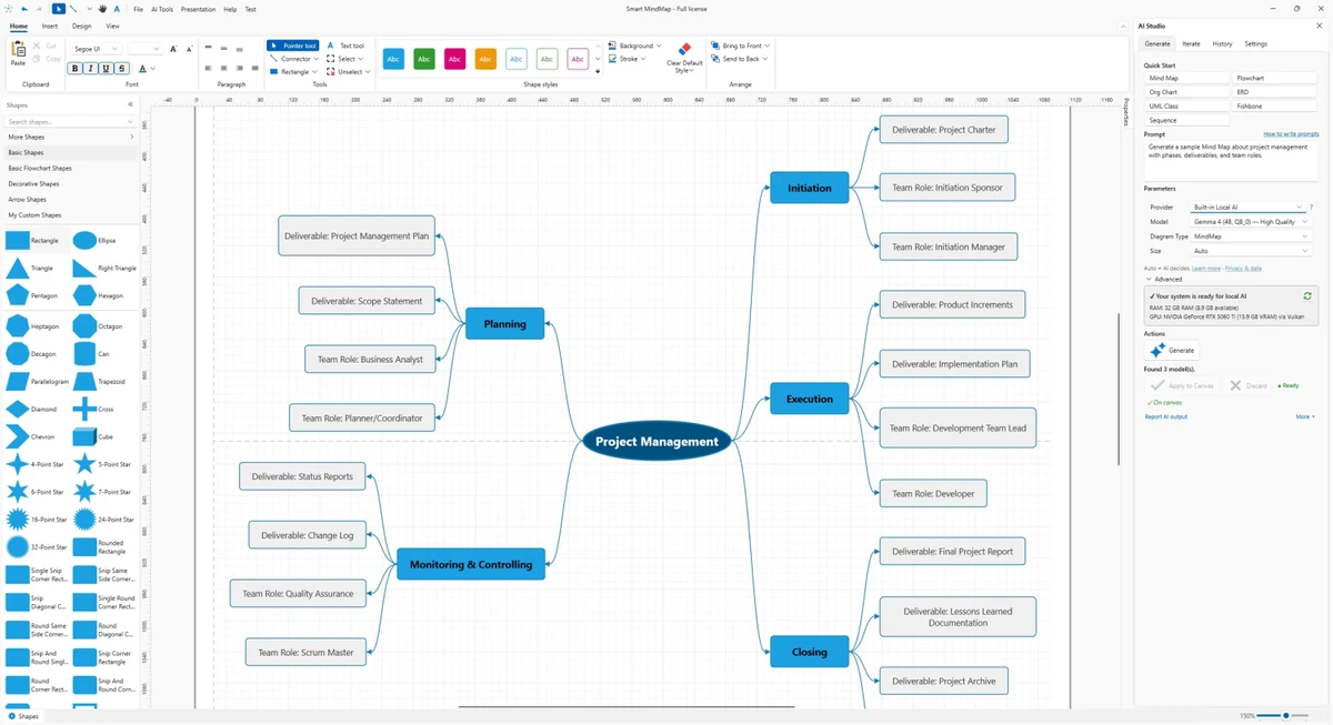 Smart MindMap screenshot