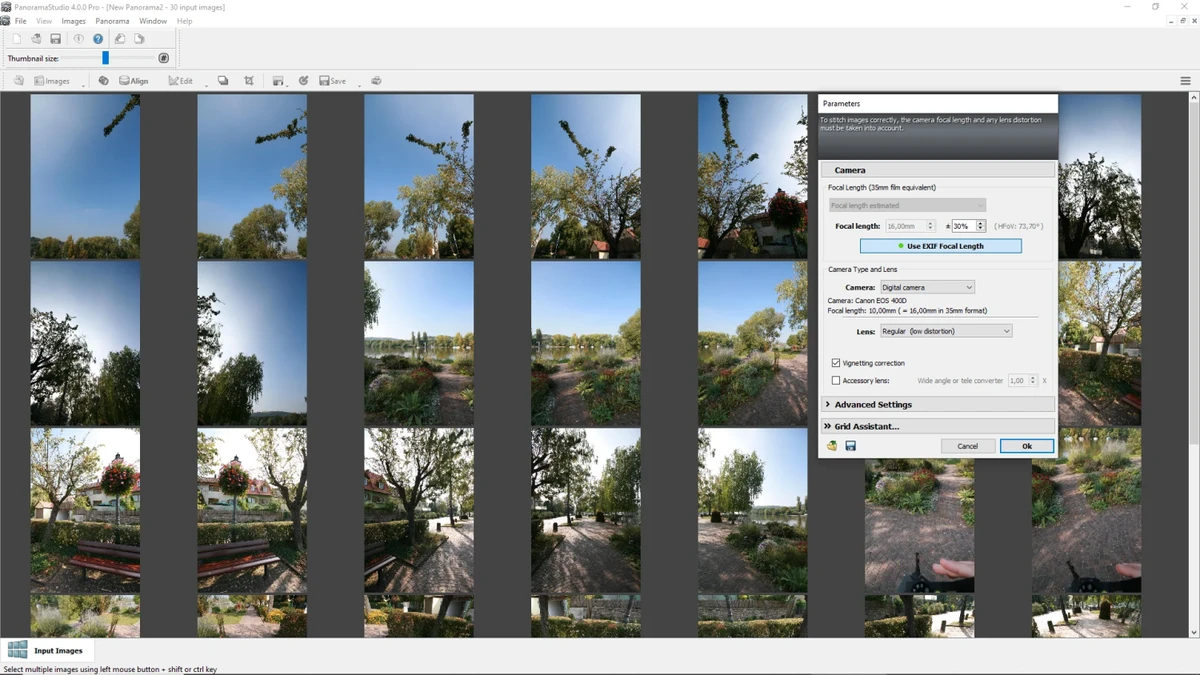 PanoramaStudio screenshot