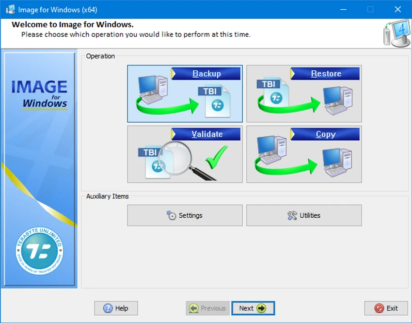 Image for Windows screenshot