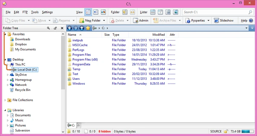 Directory Opus screenshot