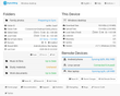 Syncthing screenshot