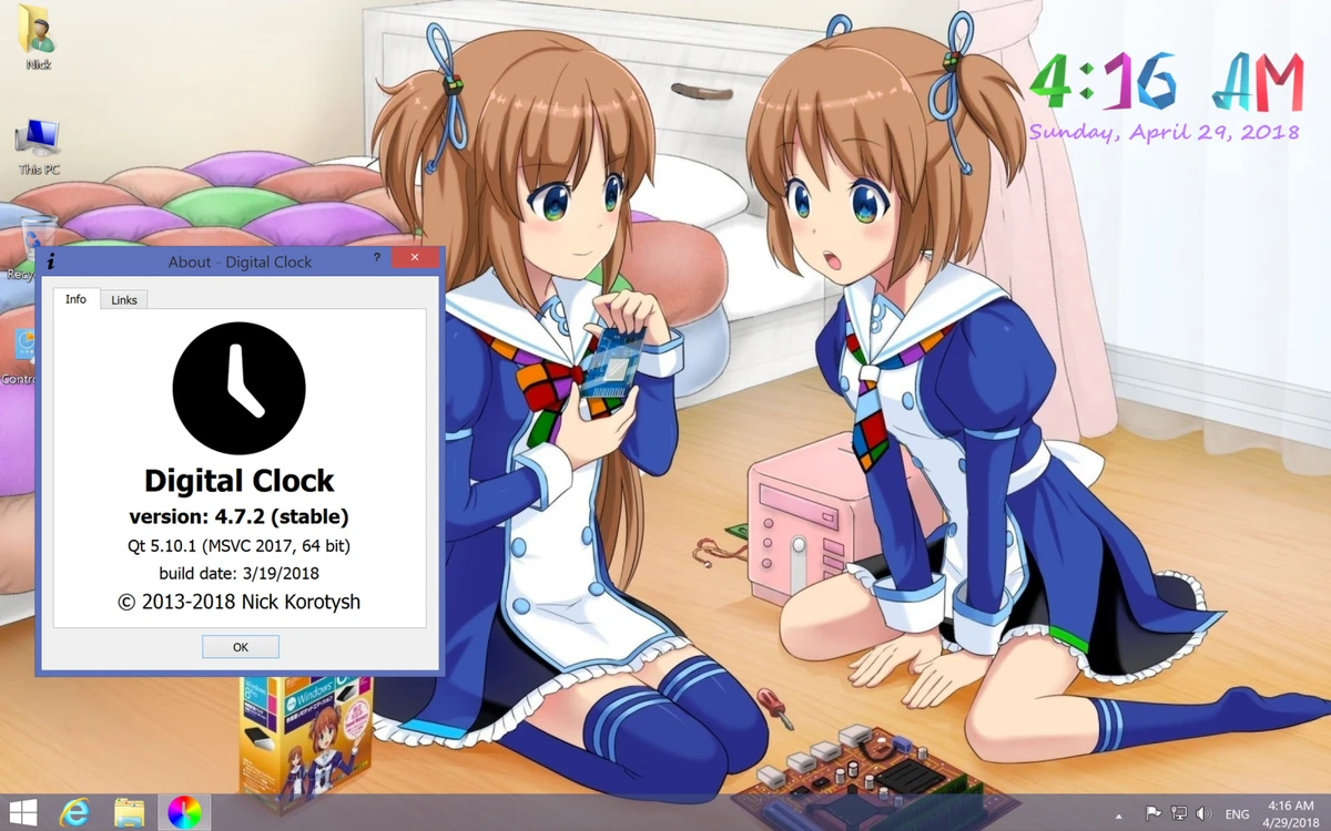 Digital Clock screenshot
