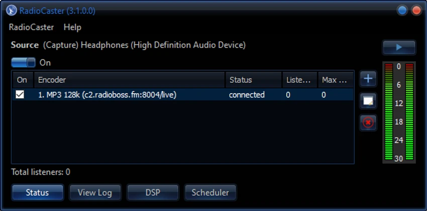 RadioCaster screenshot