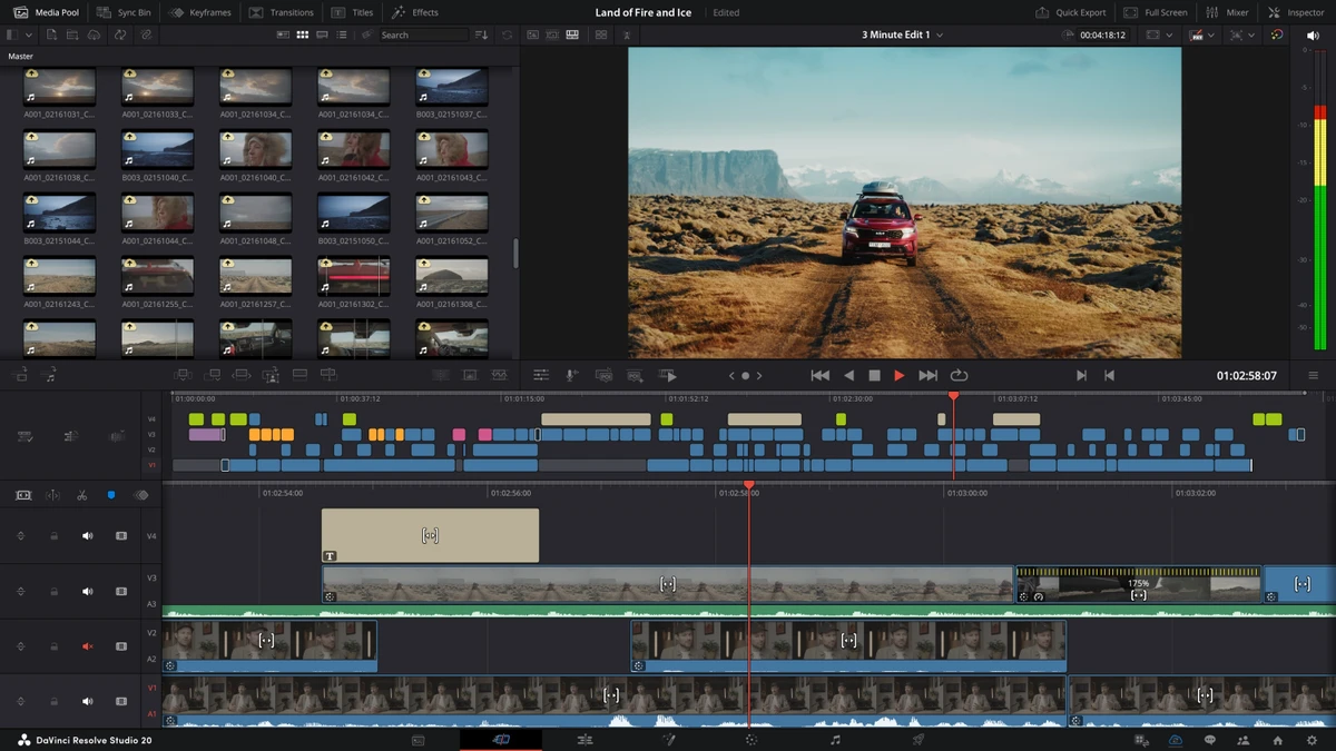 DaVinci Resolve screenshot